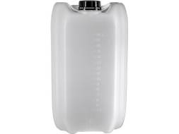 Канистра пластиковая со шкалой уровня, 20 л, белый [3835]